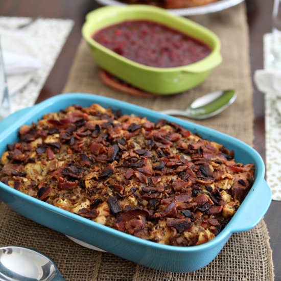 Bacon and Baguette Stuffing