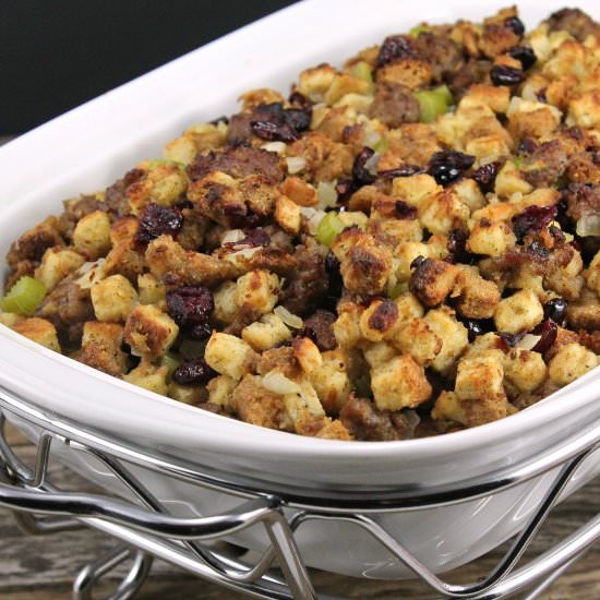 Sausage & Cranberry Stuffing