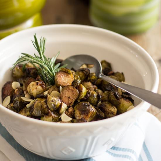 Oven Roasted Brussels Sprouts
