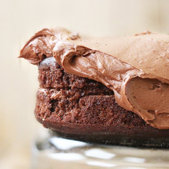 Old-Fashioned Chocolate Layer Cake