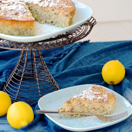 Lemon, Ricotta and Almond Cake