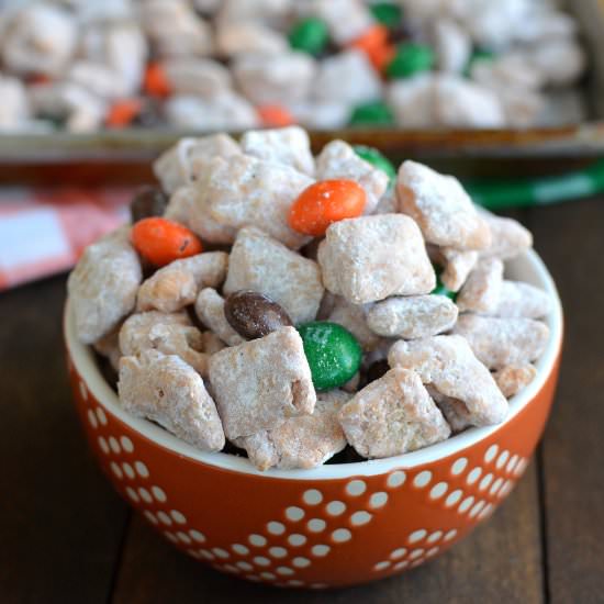 Pumpkin Spice Muddy Buddies