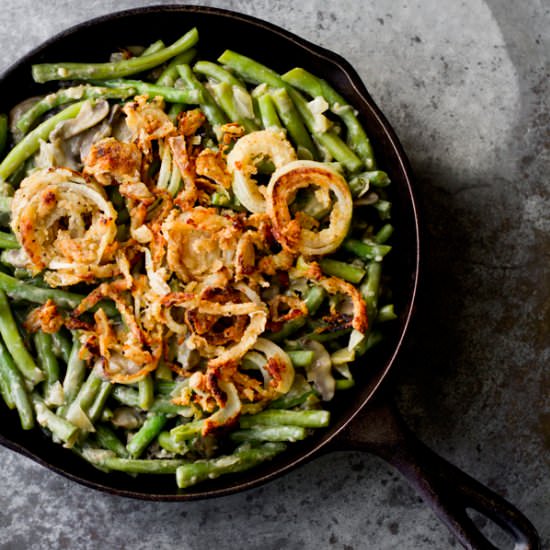 Vegan Green Bean Casserole