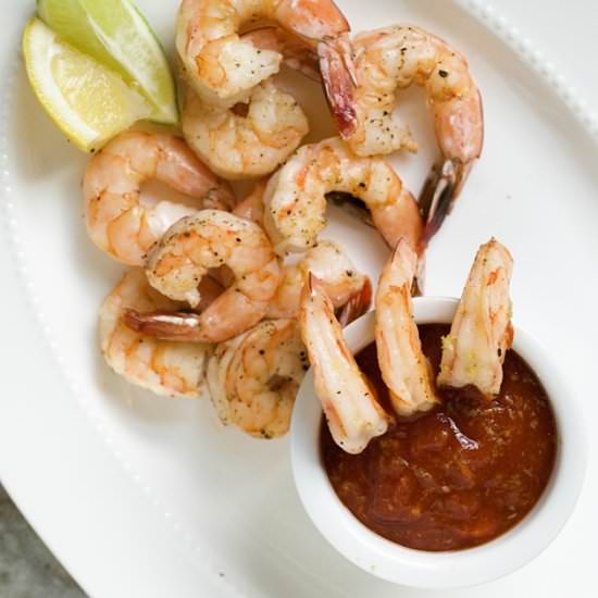 Roasted Shrimp Cocktail