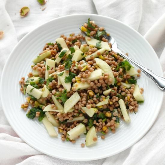 Apple Pistachio Couscous