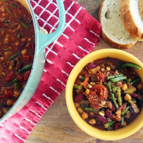 Healthy Vegetarian Chili