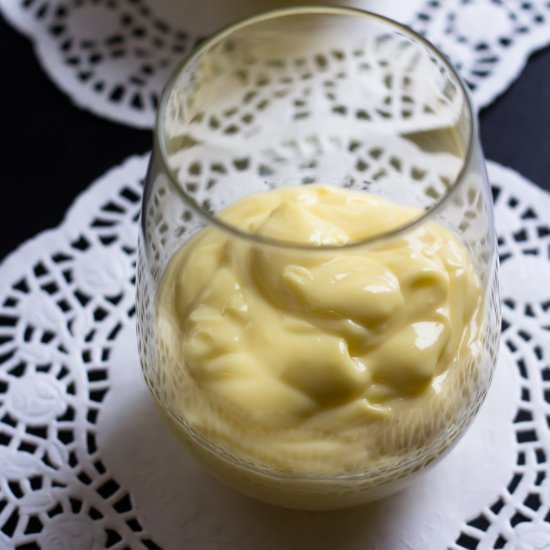 Homemade Vanilla Pudding