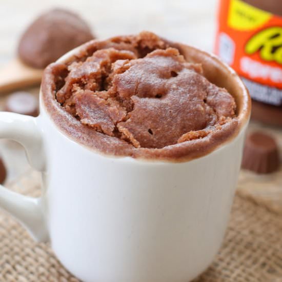 Reese’s Spread Mug Cake