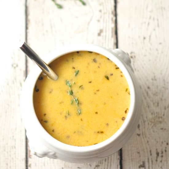 Roasted Pumpkin & Sage Soup