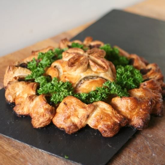 Sausage Wreath