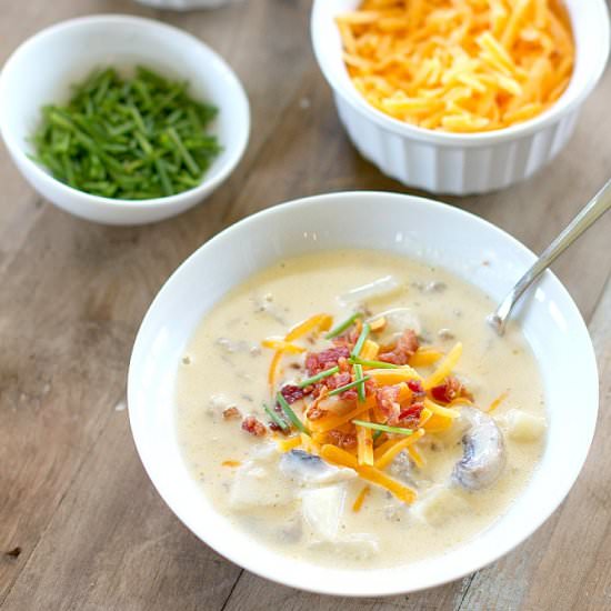 Hearty Potato Sausage Soup
