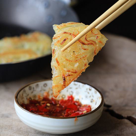 Chinese potato pancake