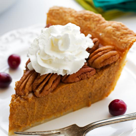 Pecan Pumpkin Pie