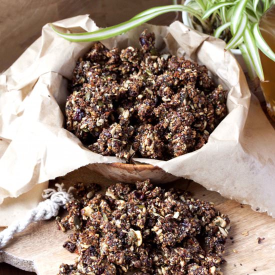 Goji, Cranberry and Cacao Granola