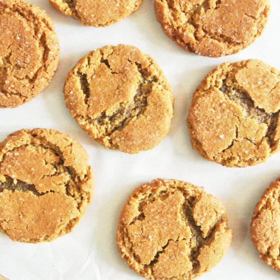 Chewy Brown Sugar Cookies