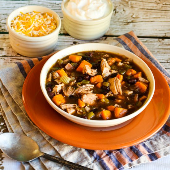 Turkey and Sweet Potato Soup