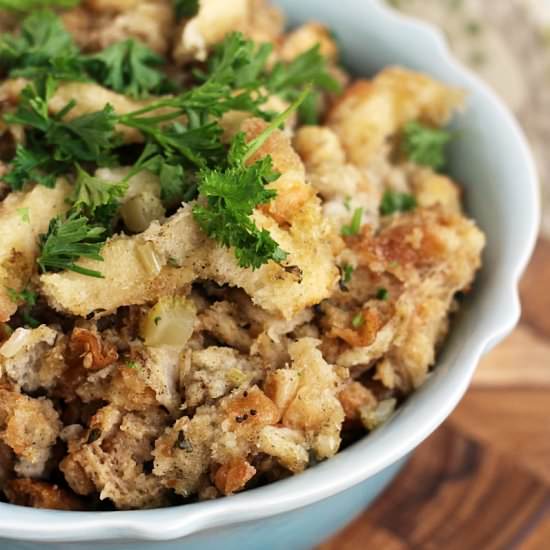 Crock Pot Stuffing