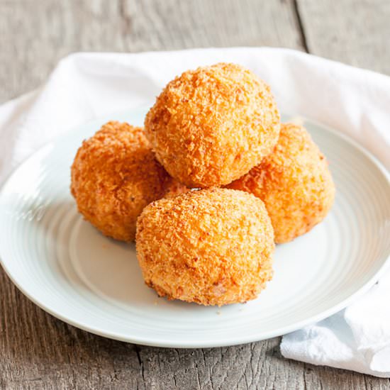 Deep-Fried Risotto Arancini