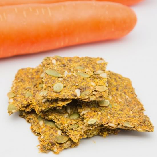 Carrot Pulp Crackers