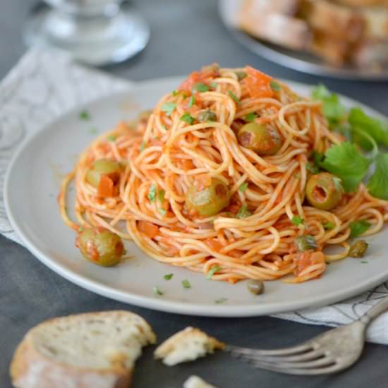 Veracruz-Style Spaghetti