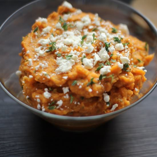 Thanksgiving Mashed Sweet Potatoes