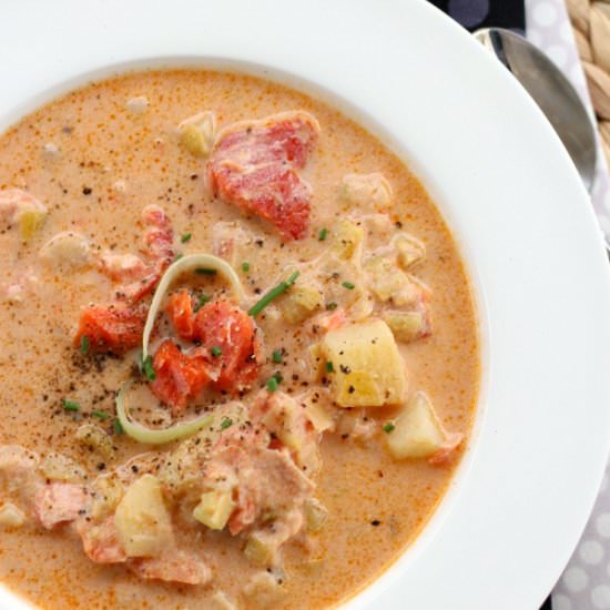 Smoked Salmon Chowder