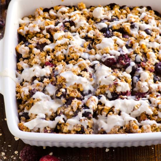 Whole Wheat Berry Coffee Cake