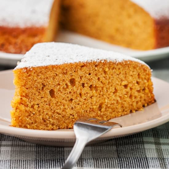 Pumpkin spice cake