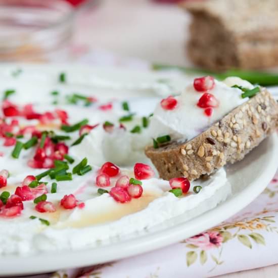 Creamy goat cheese