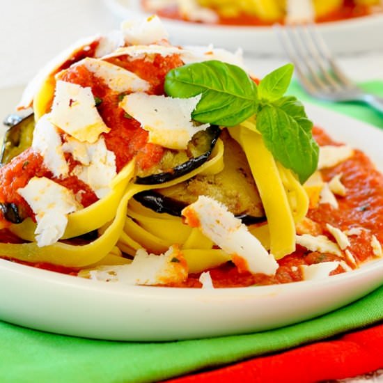 Sicilian pasta alla norma