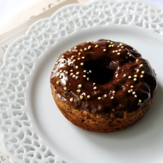 Clean Eating Banana Bread Donuts