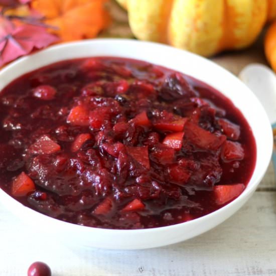 Cranberry Mango Sauce