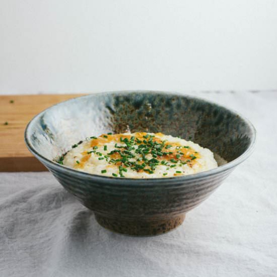 Miso Brown Butter Grits