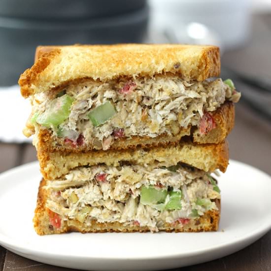 Leftover Turkey & Cranberry Salad