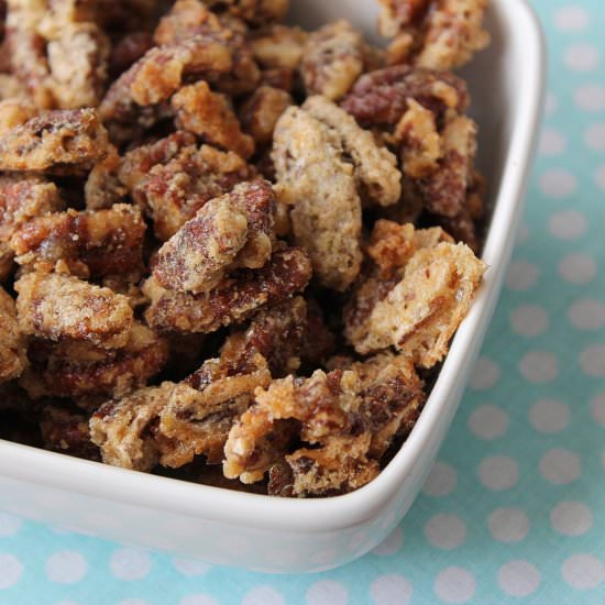 Crispy Sugared Pecans