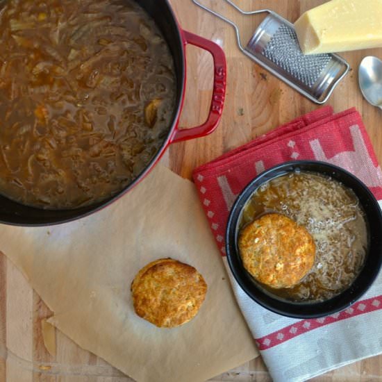 Vegetarian French Onion Soup