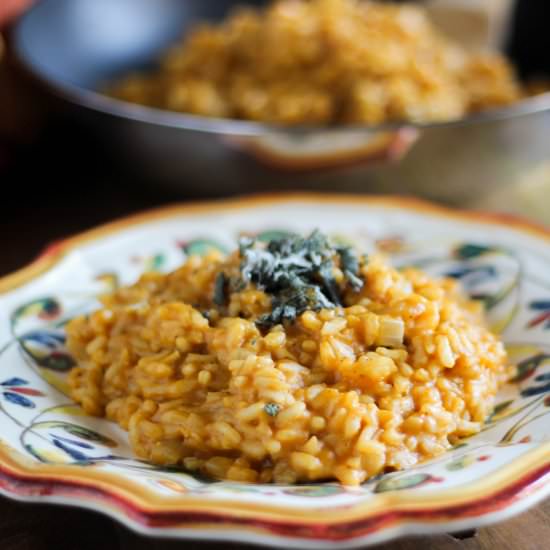 Pumpkin & Sage Risotto