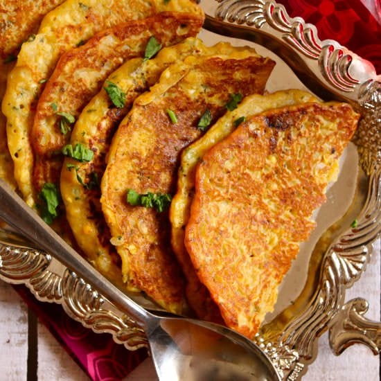 Corn Besan Cheela