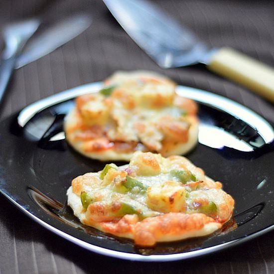 Instant mini pizza
