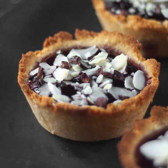 Raspberry Almond Tarts