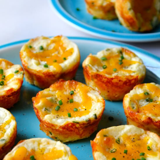 Leftover Mashed Potato Muffins