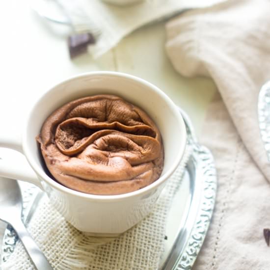 Chocolate Egg White Souffle