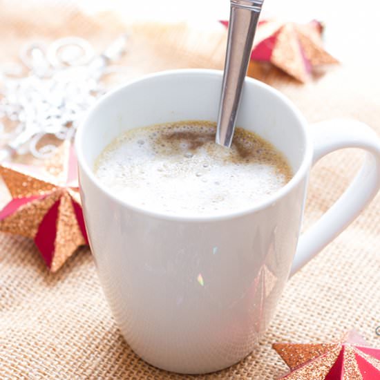 Homemade Gingerbread Latte