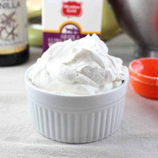 Homemade Whipped Cream