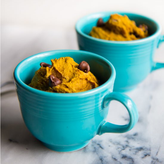 Small Batch Pumpkin Mug Muffins