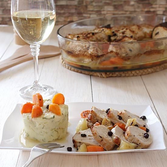 Turkey with Corinthian Raisins