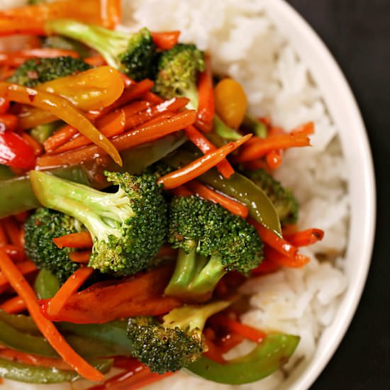 Easy Vegetarian Stir Fry