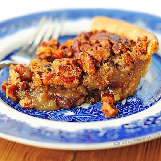 Chocolate Bourbon Pecan Pie