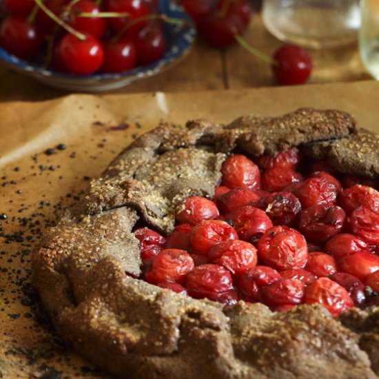 Sour Cherry Galette