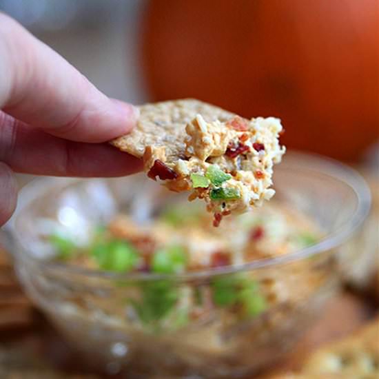 Smoked Gouda Pumpkin Dip